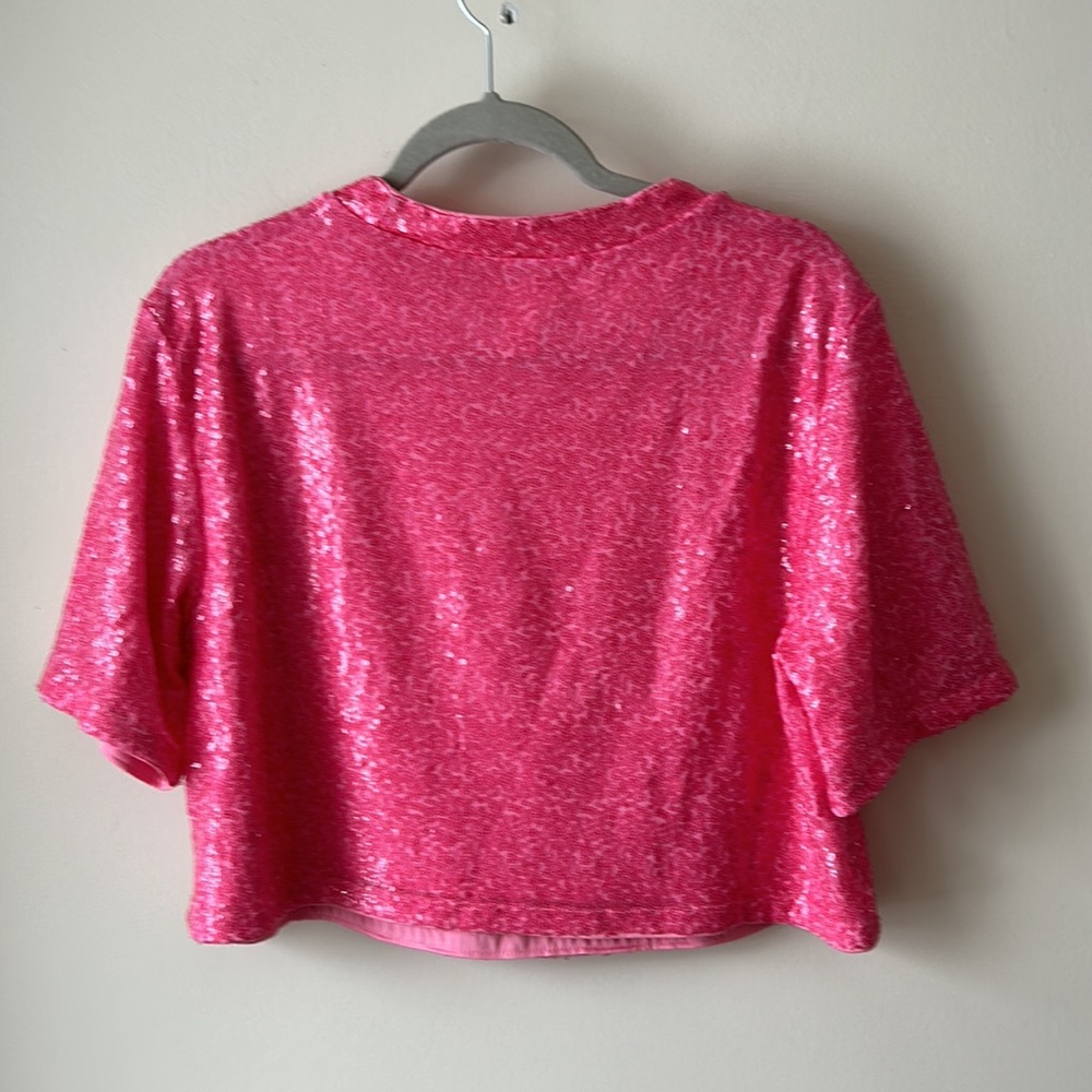 Pink Sequin Top - Picture 4 of 8